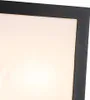 Nowoczesna lampa ścienna zewnętrzna czarna 2-światłowa IP44 Podgląd zdjęcia produktu 2