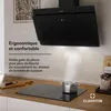 Klarstein Hotte Aspirante 90cm, Hottes de Cuisine Voir les images du produit 2