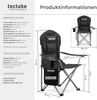 tectake® Gepolsterter Campingstuhl MTX 88,5 x 55 x 103 cm, Produktbild-Vorschau 5