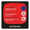 STEELNEX Schwarz Türgriff für Zimmertüren aus Aluminium - Produktbild-Vorschau 9