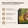 KitchenYeah© Herdabdeckplatte Rotes Eichhörnchen neben dem Produktbild-Vorschau 6