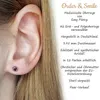 Medizinische Ohrstecker Erstohrstecker Ohrringe "Kristall" Produktbild-Vorschau 3