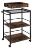 tectake® Servierwagen Worcester 65 x 41,5 x 87 cm Produktbild-Vorschau 1