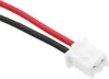 A close-up view of a white connector with red and black wires. Anteprima dell’immagine prodotto