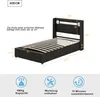 MODFU Boxspringbett Hydraulisches 90 x 200 cm mit Produktbild-Vorschau 7