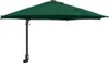 vidaXL Zahradní slunečník zelený 248 x 248 x 148 cm Náhled obrázku produktu 1
