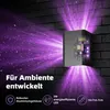 4 x Moderne RGB Led Wandleuchte 5W 16 Farben Dimmbar Produktbild-Vorschau 4