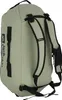 The back view of a green duffel bag with backpack straps. Produktbild-Vorschau