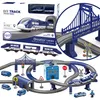 WOOPIE Electric Railway Car Track Police Station Helicopter Produktbild-Vorschau 9