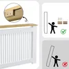WISFOR Radiatoromsluiting, 112 x 20 x 92,5 cm, MDF, Productafbeelding-voorbeeld 5