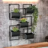 DanDiBo Kräuterregal Küche Wand Metall Schwarz 96525 Produktbild-Vorschau 10