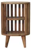 Artisan Furniture Massivholz-Nachttisch „Ariella“ mit zwei Produktbild-Vorschau 1