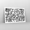 Poster - Poster ohne Rahmen - Zeichnen Cartoon Graffiti - Produktbild-Vorschau 7
