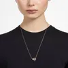 Swarovski Halskette Hollow Anhänger, Weiß, Roségold, Produktbild-Vorschau 6