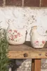 Clayre & Eef Decorazione Pollo 12x11x13 cm Fiori in Anteprima dell’immagine prodotto 2