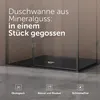 doporro Duschwanne Duschtasse 100x140x3cm aus Mineralguss Produktbild-Vorschau 2