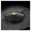 Grilovací pánev s titanovým povrchem a víkem 28cm EMERALD Náhled obrázku produktu 9