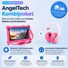 AngelTech Kinderpaket SLIM - Kindertablet + Kinderkopfhörer Produktbild-Vorschau 2