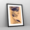 Gerahmtes Poster - Schwarzer Rahmen - Frau Vögel Produktbild-Vorschau 8