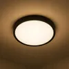 Inteligentna lampa sufitowa LED, 32 cm, IP44, czarna, Podgląd zdjęcia produktu 2
