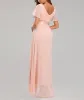 Damen-Abendkleid ECDAHICC chiffons, A-Linie, V-Ausschnitt, Produktbild-Vorschau 5