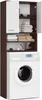 Waschmaschinenumbauschrank FIN Wenge 64 cm 2 Türen Front Produktbild-Vorschau 2