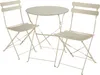 tectake® Bistrotisch Set Frieda, klappbar für 2 Personen Produktbild-Vorschau 1