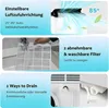 Collage of product features with text descriptions. Produktbild-Vorschau