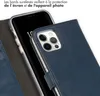 Selencia Bibliothèque en cuir véritable pour l'Apple iPhone Voir les images du produit 4
