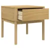 Lampentisch FLORO Wachsbraun 55x55x54 cm Massivholz Kiefer, Produktbild-Vorschau 7