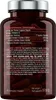 A close-up of a supplement bottle with nutritional information and ingredients listed on the label. Podgląd zdjęcia produktu