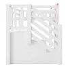 Flieks Lit superposé 90x200cm avec escalier de rangement, Voir les images du produit 10