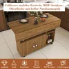 MODFU Tavolo pieghevole da pranzo 110x70 cm, multifunzione Anteprima dell’immagine prodotto 8