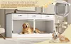 okwish Innen-Hundehütte Hundekäfig Möbelkäfig mit Produktbild-Vorschau 4