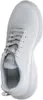 A top-down view of a single gray Skechers Bobs Sport Squad Chaos women's training shoe. Voir les images du produit