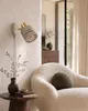 LUXOLAR Wandleuchte Beige Gold E27 mit Kabel, Stecker und Produktbild-Vorschau 5