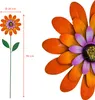 2.06 Gartenstecker BLUME aus Metall - ca. 90 x 25 cm - Produktbild-Vorschau 2