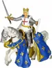 A toy knight figure on a horse. Podgląd zdjęcia produktu