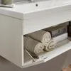 HOME DELUXE - Badmöbel-Set - WANGEROOGE weiß - Medium - Produktbild-Vorschau 3