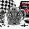 V8 Motor Tasse 300 ml mit Edelstahl-Innenbecher 3D Auto Produktbild-Vorschau 6