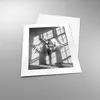 Poster - Poster ohne Rahmen - Flügel Frau Tanz - 30x40 cm - Produktbild-Vorschau 3
