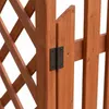 Mucola Rosenbogen mit Tor Pergola Rankhilfe Torbogen Produktbild-Vorschau 14