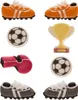dekora Essbare Fußball Zuckerdeko – 8 Figuren für Torten & Produktbild-Vorschau 3