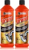 Drano Power-Gel Rohrfrei 1 Liter - Löst sogar Haare (2er Produktbild-Vorschau 1