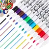 Acrylmarker 12 Farben Wasserfest Permanent Für Papier Holz Produktbild-Vorschau 2