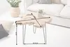 Einzigartiger Beistelltisch WILD 60cm Teakholz Massivholz Produktbild-Vorschau 12
