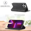 iPhone 13 Pro Hülle, Standfunktion Kartenfach Wallet Leder Produktbild-Vorschau 3