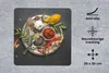 MuchoWow® Mauspad Mousepad Gewürze - Teller - Pfeffer - Produktbild-Vorschau 2