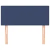 vidaXL Čelo postele Blue 90x5x78/88 cm Látka Náhled obrázku produktu 3