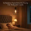 Hängeleuchte Restaurant E27 Schwarz Metall Vintage Retro Produktbild-Vorschau 8